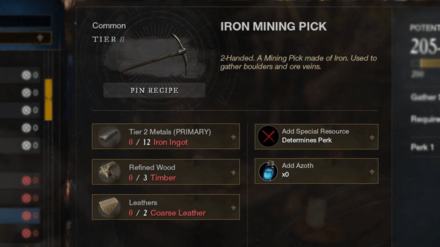 New World - How to Get Tools