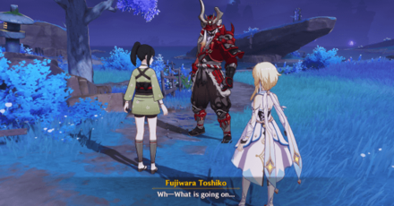 Genshin - Relics of Seirai - Masterless Samurai Ambush