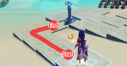 Genshin - Solitary Sea-Beast Puzzle 1