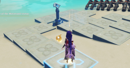 Genshin - Solitary Sea-Beast - Watatsumi Island Puzzle