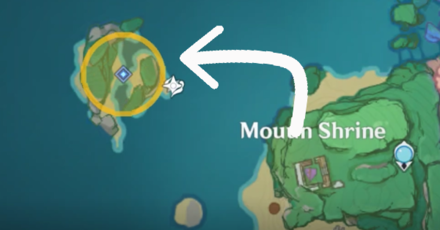 Genshin - Eye of Watatsumi - Go to the Location of the Eye of Watatsumi