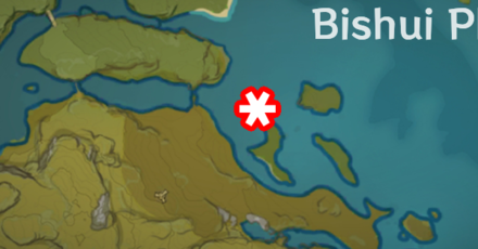Genshin - Fishing Spot - Bishui Plains South