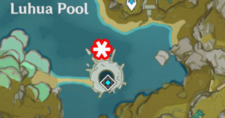 Genshin - Golden Koi found in Luhua Pool