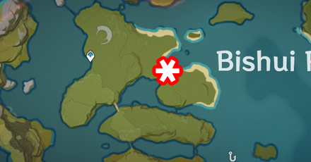 Genshin - Fishing Spot - Bishui Plains North