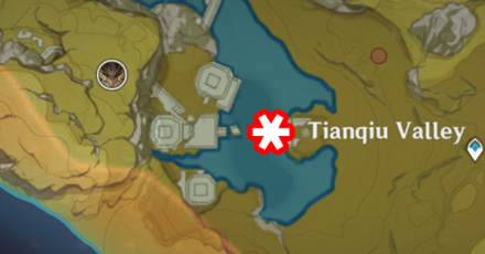 Genshin - Fishing Spot - Tianqiu Valley