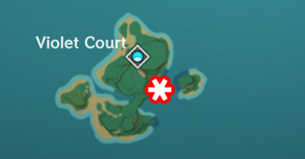 Genshin - Fishing Spot - Violet Court
