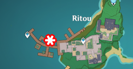 Genshin - Pufferfish Location 4