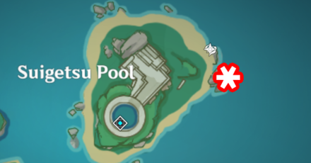 Genshin - Fishing Spot - Suigetsu Pool