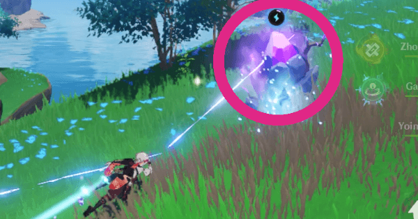 Genshin - Fang of Watatsumi - Use Thunder Dwellings