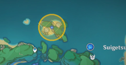 Genshin - Fin of Watatsumi - Shrine Location