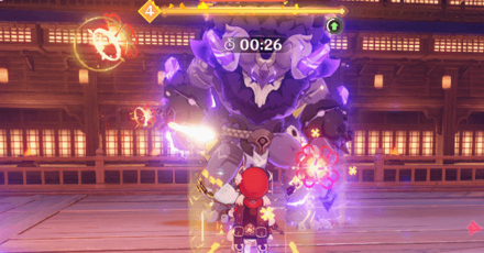 Genshin - Hyakunin Ikki - Thunderhelm Lawachurl on Day 5