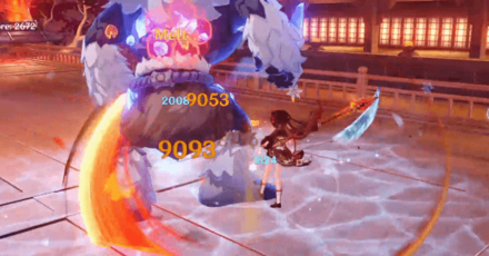 Genshin - Hyakunin Ikki Day 4 - Use Pyro to Destroy Shields