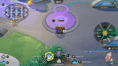 Pokemon UNITE - Go Inside Goal Zones