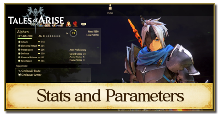 Tales of Arise - Stats and Parameters Explained