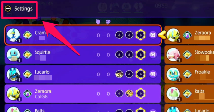 Pokemon UNITE - How to Turn on Voice Chat for Nintendo Switch - Press the - Button