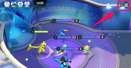 Pokemon UNITE - How to Turn on Voice Chat for Nintendo Switch - Press the + Button