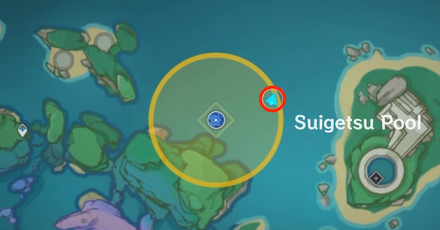 Genshin - Divine Plant of the Depths - Clear Water in the cavern