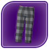 Checkered Pants (Gray) Image
