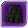 Short Tulle Skirt (Black) Image