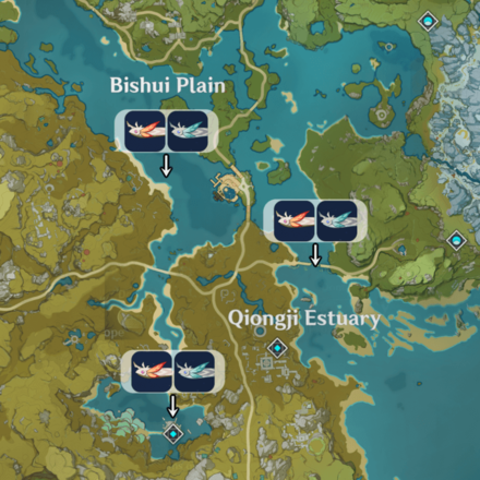 Genshin impact fishing spots