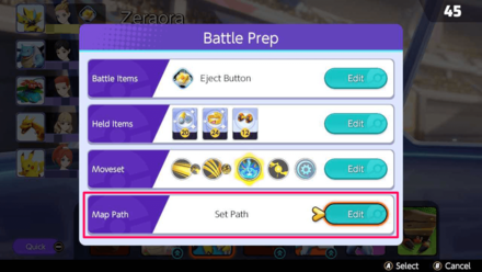 Pokemon UNITE - Map Path