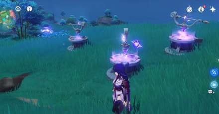 Genshin - Daily Fortune Lightning Rod Puzzle - Electro Seelies