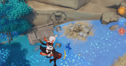 Genshin - Daily Fortune Marking Location 7