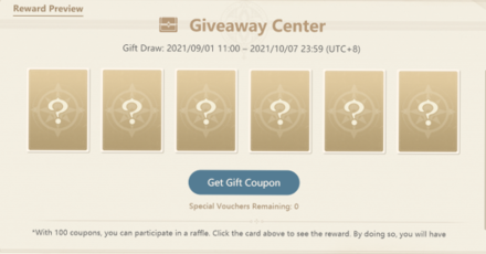 Genshin - Side by Side We Venture - Giveaway Center