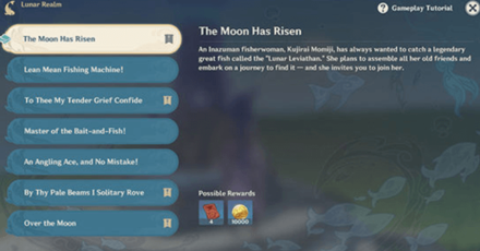 Genshin - Lunar Realm Stages