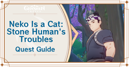 Genshin Impact - Neko Is a Cat Stone Human