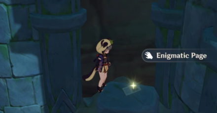 Genshin - Torn Page-Toki Alley Page (Prologue) Location 4