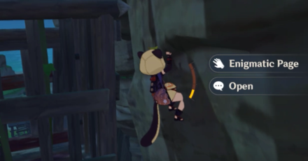 Genshin - Torn Page-Toki Alley Page (Prologue) Location 7