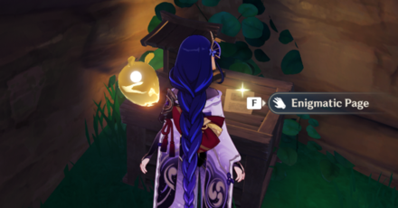 Genshin - Torn Page-Toki Alley Page (Prologue) Location 8