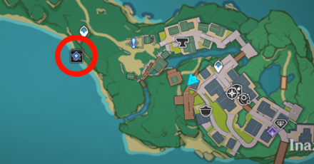 Genshin - Kujirai Momiji Location