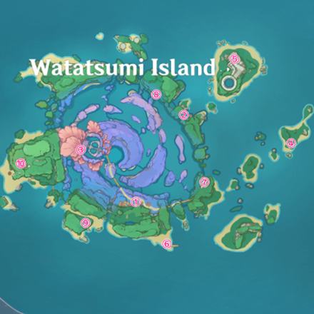 Genshin - Toki Alley Tales (IV) Locations