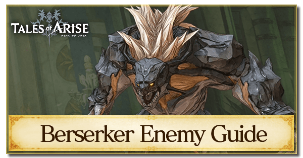 Berserker Enemy Guide