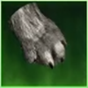 Small Wolf Paw Icon