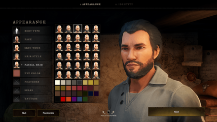New World - Facial Hair Presets