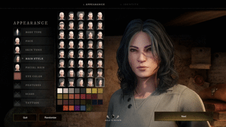 New World - Character Creation Change Appearance