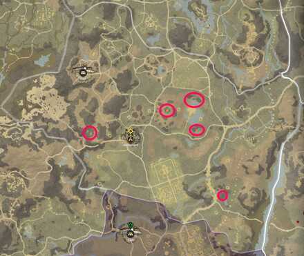 NW - Everfall Silver Vein Locations