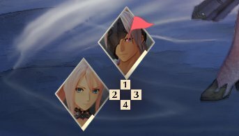 Tales of Arise - управляемый игроком маркер