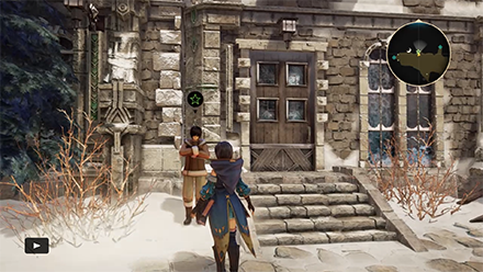 Tales of Arise Peace Loving Man in Fountain Plaza Avenue