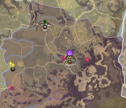 New World - Windsward Platinum Vein Locations