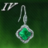 Brilliant Emerald Earring Image