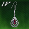Brilliant Ruby Earring Image