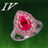 Brilliant Ruby Ring Icon