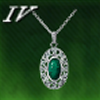 Brilliant Malachite Amulet Image