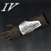 Layered Leather Gloves Icon
