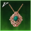 Pristine Malachite Amulet Image