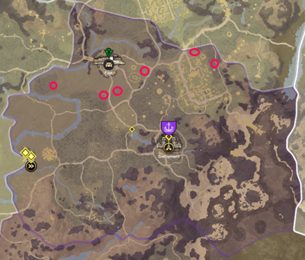 New World - Windsward Wirefiber Locations